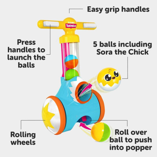 TOMY TOMY Pic 'n' Pop Walker 1