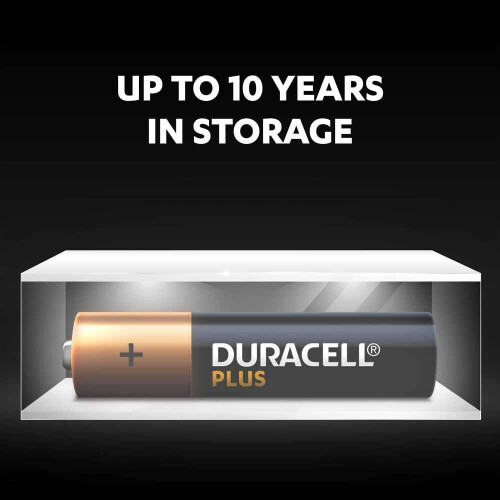 Duracell Duracell Plus Power Battery Alkaline 4 / Pack for Multipurpose 1.5 V Dc MN2400B4 2