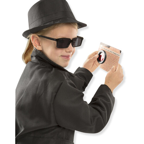Melissa & Doug Melissa & Doug Spy Role Play Costume Set,Black 2