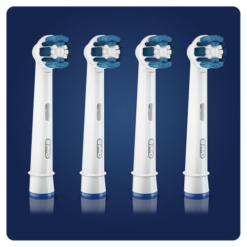 Oral-B Oral-B PrecisionClean Electric Toothbrush Replacement Heads Powered Braun 4 Pack 1