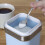 Swan Swan Retro Set of 3 Canisters Blue 4