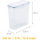 Lock & Lock 3.9L Cereal Dispenser Container 3