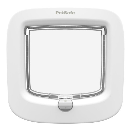 PetSafe Petsafe Manual 4 Way Locking Cat Flap White 2