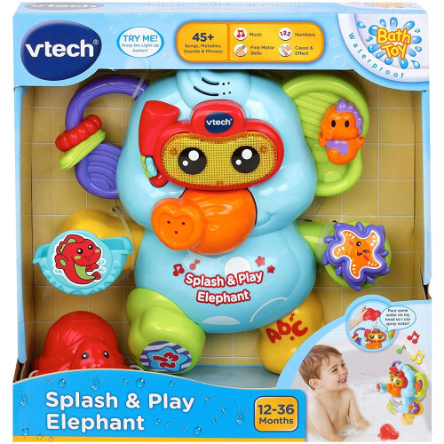 Vtech Baby Bath Toys Splash Play Elephant on OnBuy