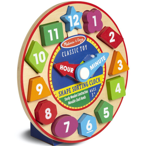 Melissa & Doug Melissa and Doug Shape Sorting Clock 1