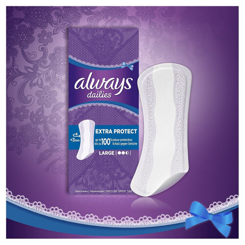 Always Always Dailies Fresh & Protect Long Plus 24 Pads 1