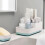 Joseph Joseph Joseph Joseph Bathroom Easy-Store Bathroom Caddy- White/Blue 7