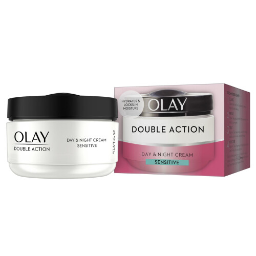 Olay Olay Ενυδατική κρέμα διπλής δράσης ημέρας Sensitive Cream και Primer Classic Care 50ml 1