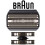 Braun New Mens Braun 31B Ανταλλακτικό φύλλο αλουμινίου και κεφαλή κοπής Combi Pack 5000 6000 Series 3