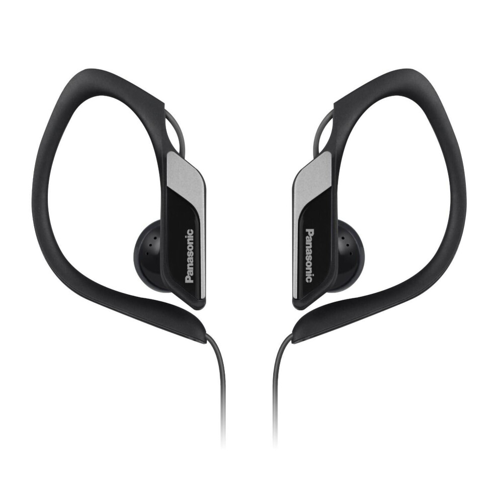 Panasonic Water/Sweat Resistant In Ear Sports Headphones - Black