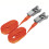 Sealey Self-Securing Ratchet Straps 25mm x 4.5m 800kg Breaking Strength - Pair 2