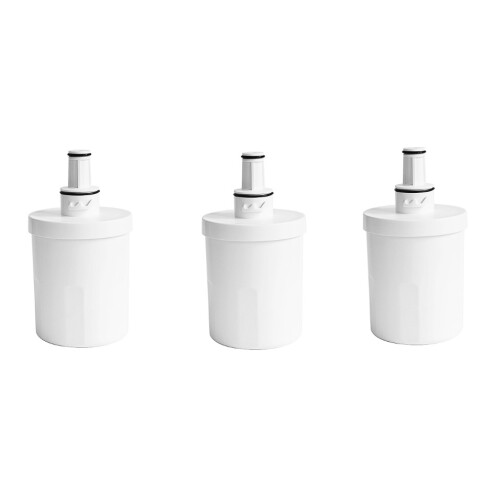 (3) 3 & 6 Refrigerator Fridge Replacement Water Filter For Samsung Aqua Pure Plus