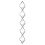 Silver Quarterfoil Decorative Hanging Mirror 1