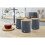 Swan (Grey) Swan Nordic Set of 3 Storage Canisters 3