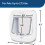 PetSafe PetSafe Microchip Cat Flap White Easy Program Kitten Gate Door PPA19-16145 6