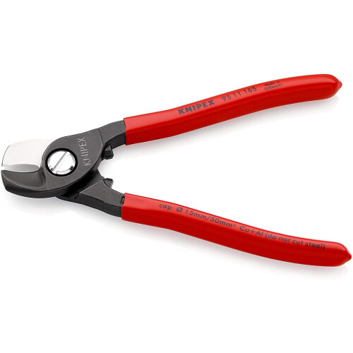 Knipex Knipex 95 11 165 Cable Shears Plastic Coated Handles 165mm 1