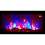 TruFlame Wall Mounted Arched Glass Electric Fire with Log Effect 4