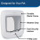 PetSafe PetSafe Microchip Cat Flap White Easy Program Kitten Gate Door PPA19-16145 7