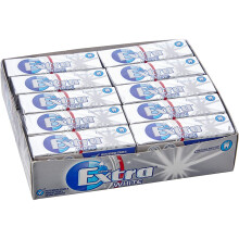 Extra White Chewing Gum, Sugar Free, 30 Packs of 10 Pieces