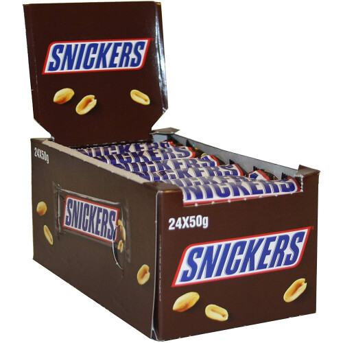 snickers Snickers Bar 50g x 24 (Pack of 24) 1
