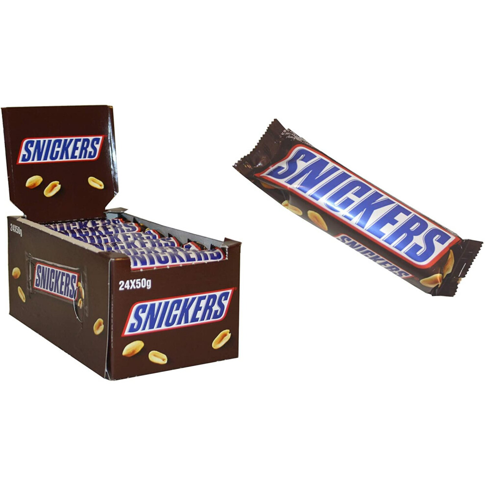 Snickers Bar 50g x 24 (Pack of 24)