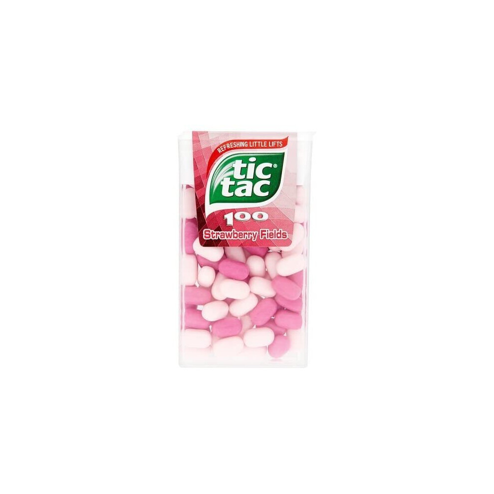 Tic Tac Strawberry Fields, 18G x 12