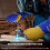 RAPICCA 16 Inches,932F degrees, Leather Forge/Mig/Stick Welding Gloves 8