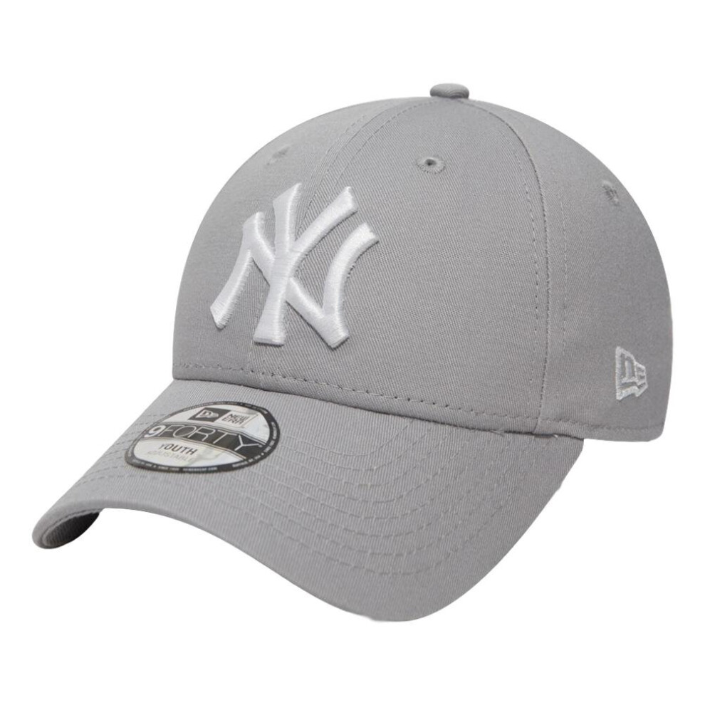 New Era New York Yankees Essential Kids 9 Forty Cap - Grey