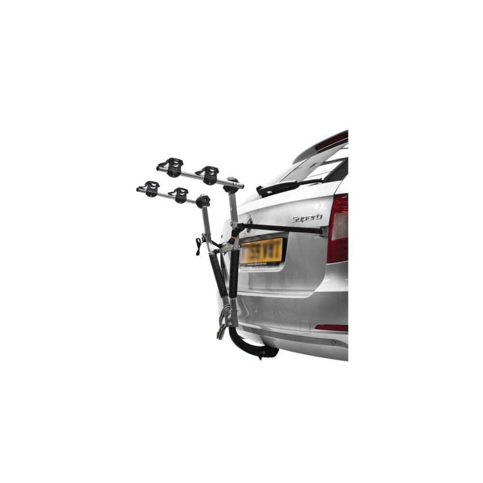 Peruzzo Cruising 2 Bike Towball Fitting Rack 2 Bike Silver 5023857300968