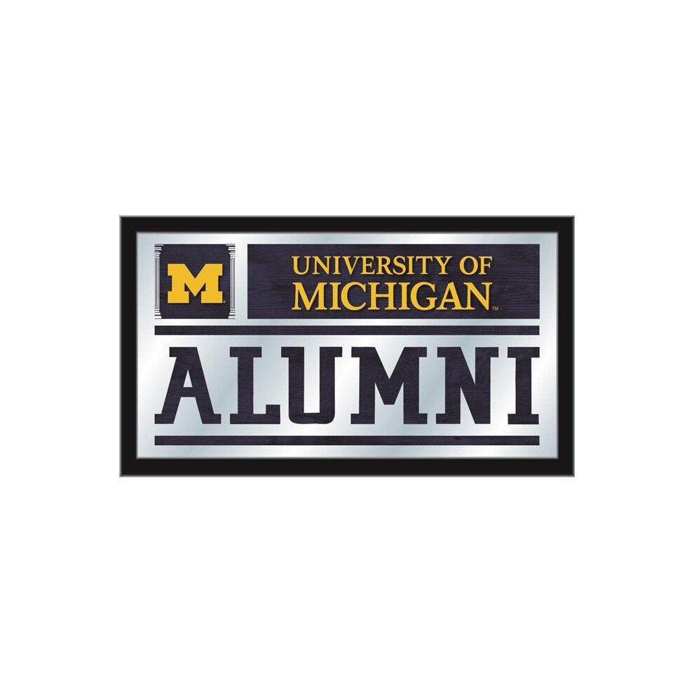 Holland Bar Stool MAlumMichUn 26 x15 in. University of Michigan Alumni Mirror-image-OPC-P6G7PFF-NEW
