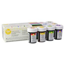 Wilton Icing Colour 8 Colour Icing Set
