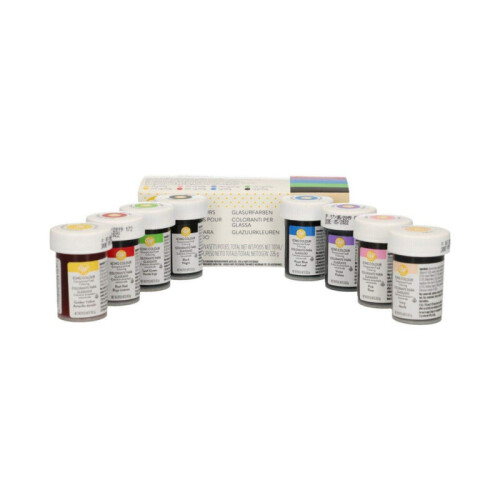 Wilton Icing Colour 8 Colour Icing Set 2