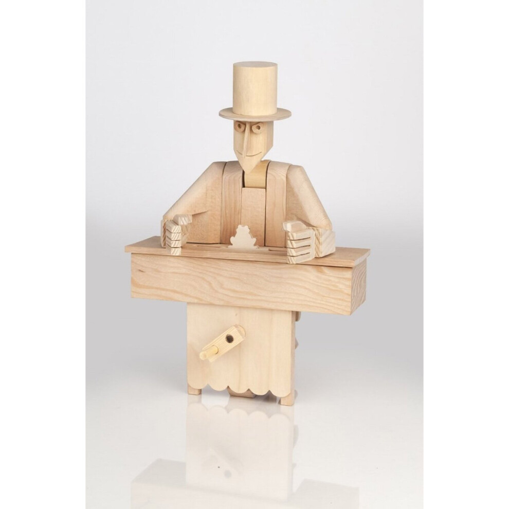 The Magician - Timberkits Self-Assembly Wooden Construction Moving Model Kit