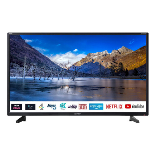 Sharp 1t C32bc2ke1fb 32 Inch Hd Ready Smart Led Tv With Usb Pvr And Freeview Hd On Onbuy 8457