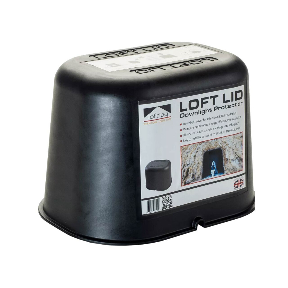 Loftleg Loft Lid Fire Rated Downlight Loft Protection Cover Cap 634158584527