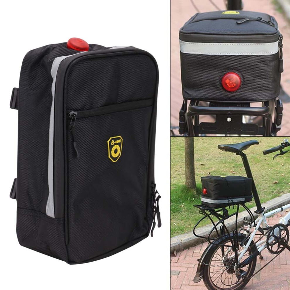 Bicycle Trunk Bag Storage Saddle Bag Bike Rear Seat Cycling Pouch