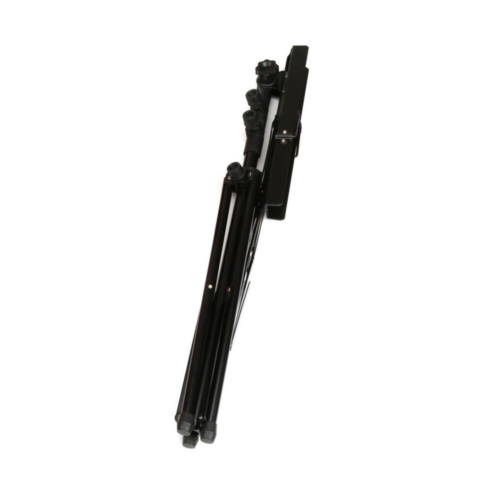 (Black ) Foldable Music Stand Holder Base Tripod Sheet