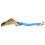 Blue 4x25mm 5 Meter Ratchet Tie Down Straps Claw Lorry Lashing 5