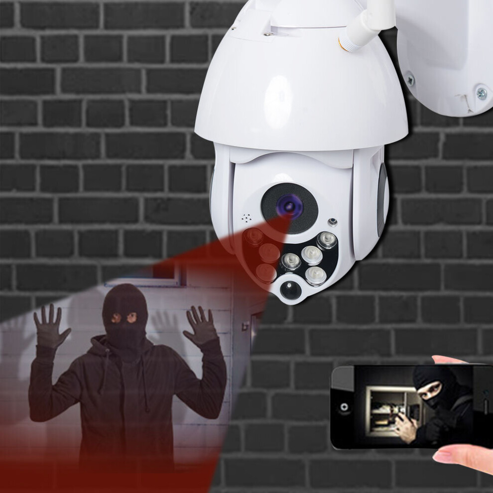 1080P Wifi Ip Camera Wireless Cctv Hd Ptz Smart Home Security Ir Cam 613310335535