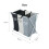 Laundry Clothes Basket Wash Hamper Bin Aluminium  Storage Bag 2