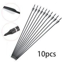 Fibreglass Carbon Arrows Grade Archery Arrow Screw Tip Broadhead