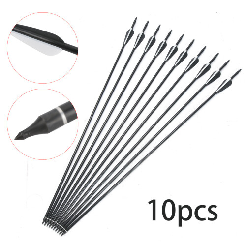 Fibreglass Carbon Arrows Grade Archery Arrow Screw Tip Broadhead