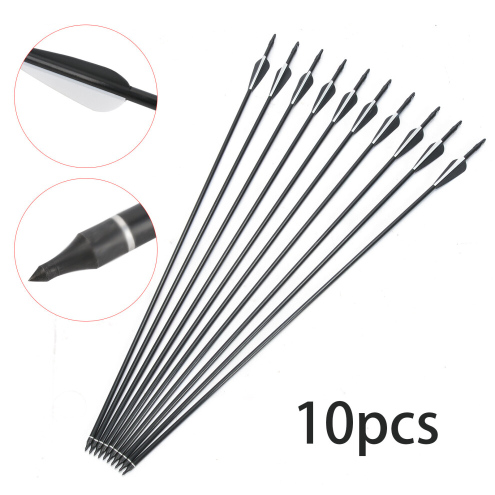 Fibreglass Carbon Arrows Grade Archery Arrow Screw Tip Broadhead