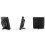 (Black) Bathroom Waterproof Digital Clock Timer Alarm 5