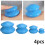 4Pcs Cupping Therapy Acupuncture Rubber Cupping Vacuum Massagers 1