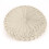 (Beige) 12cm Thick Round Seat Cushions Soft 1