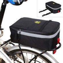 Bicycle Trunk Bag Chest Sling Pack Rear Rack Carrier Bag Pannier Bag