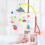 Musical Bed Cot Mobile Soft Musical Stars Dreams Projection Lullaby 6
