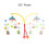 Musical Bed Cot Mobile Soft Musical Stars Dreams Projection Lullaby 8