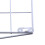 (White ) Magazine Rack Letter Newspaper Basket Wall Shelf Storage 6